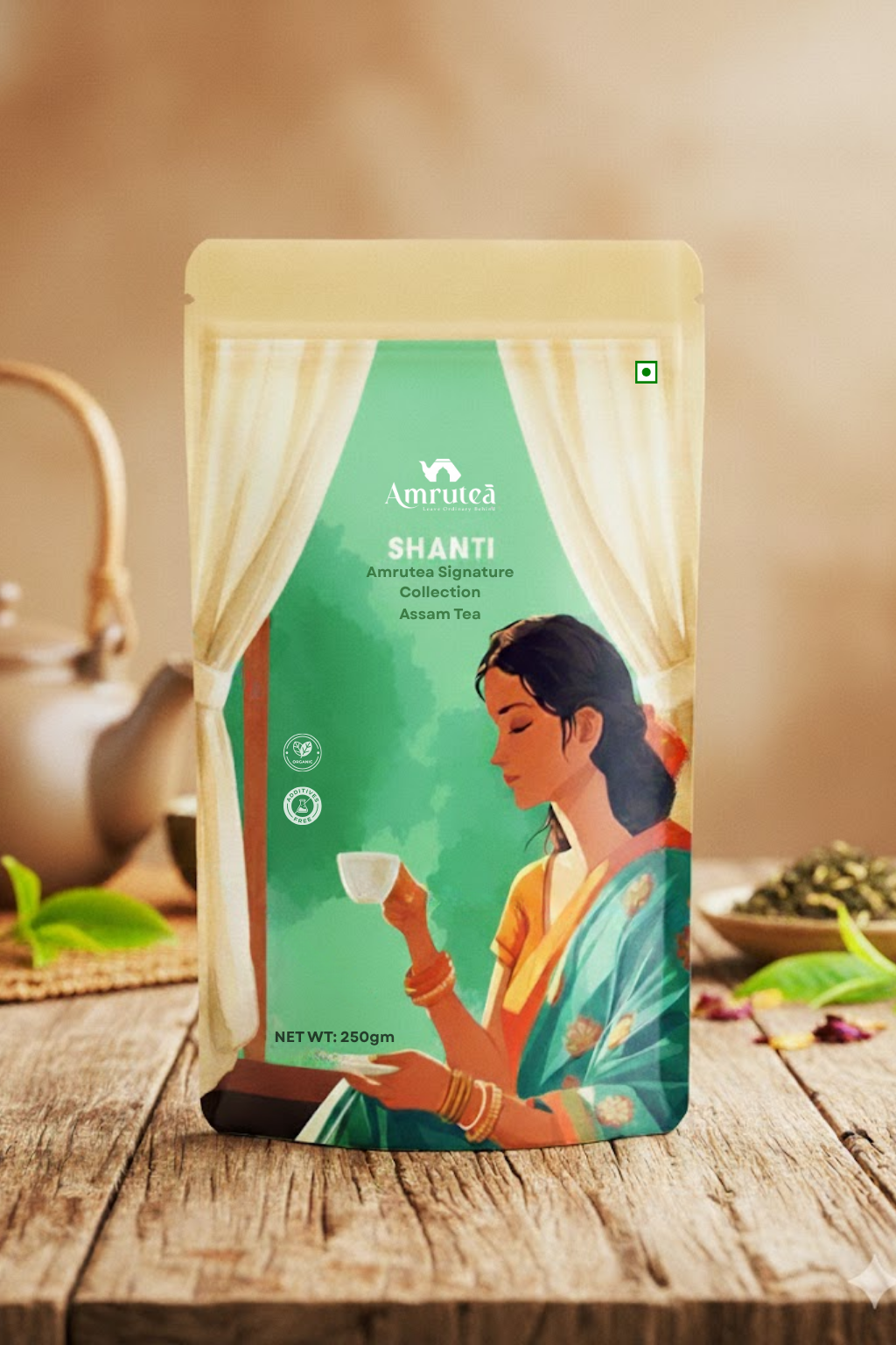 Shanti: Amrutea Signature Collection (CTC Assam Tea)
