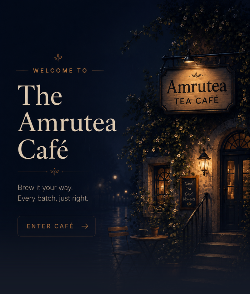 Amrutea Café — Rainy Day