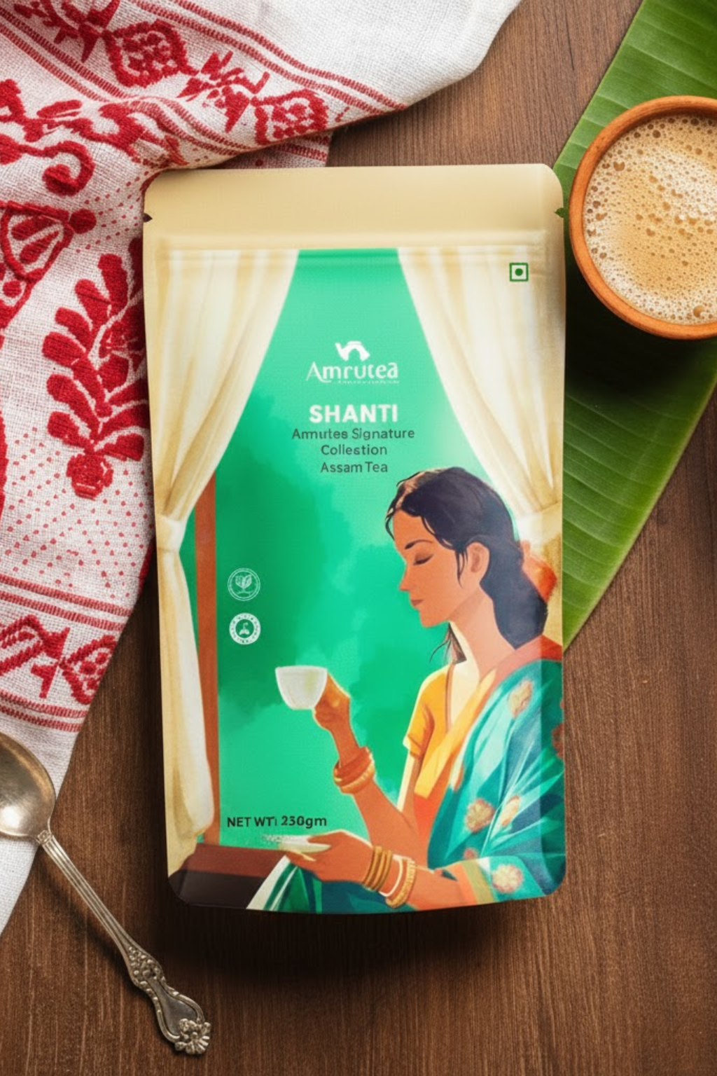 Shanti: Amrutea Signature Collection (CTC Assam Tea)