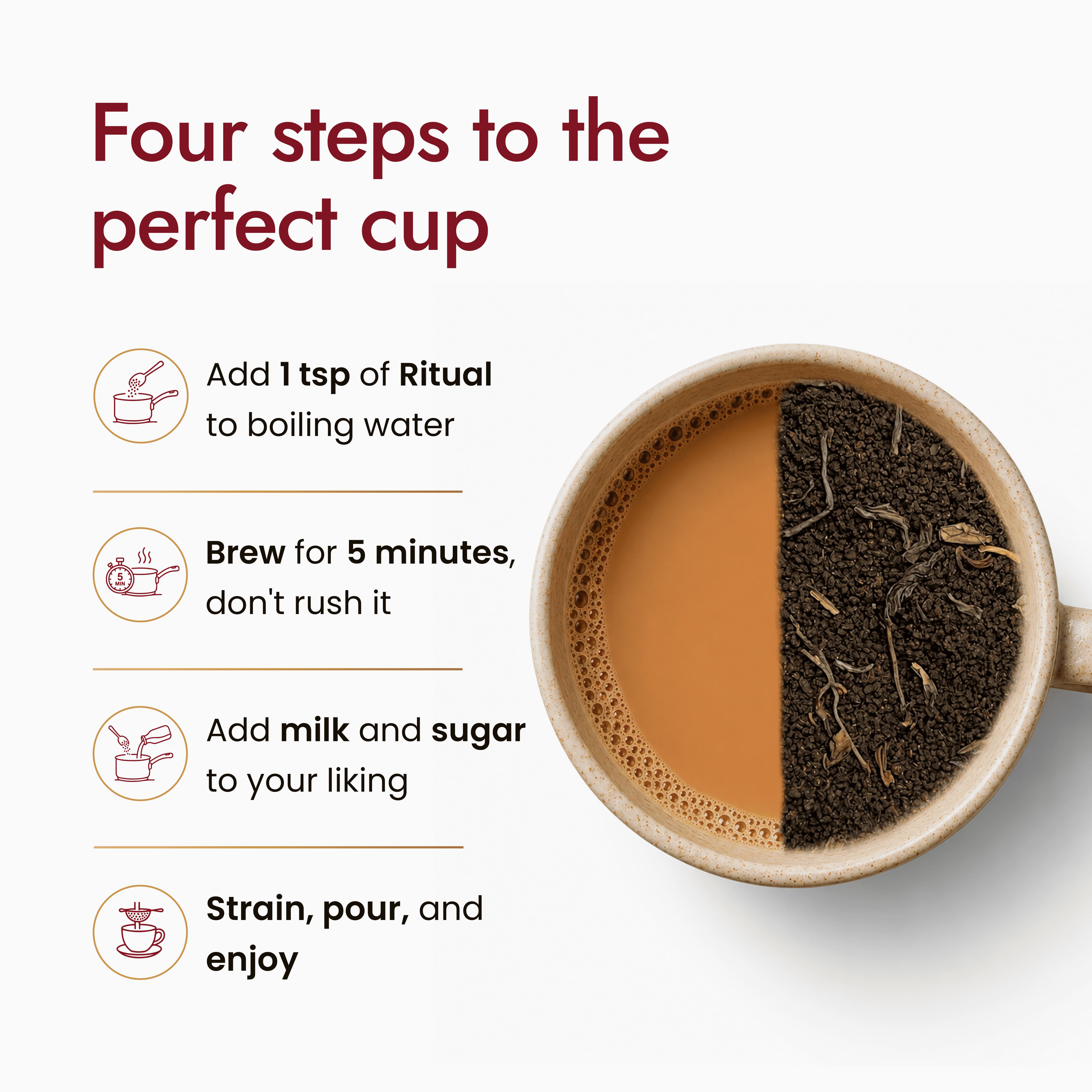 Amrutea Ritual | Premium Kadak Assam Chai