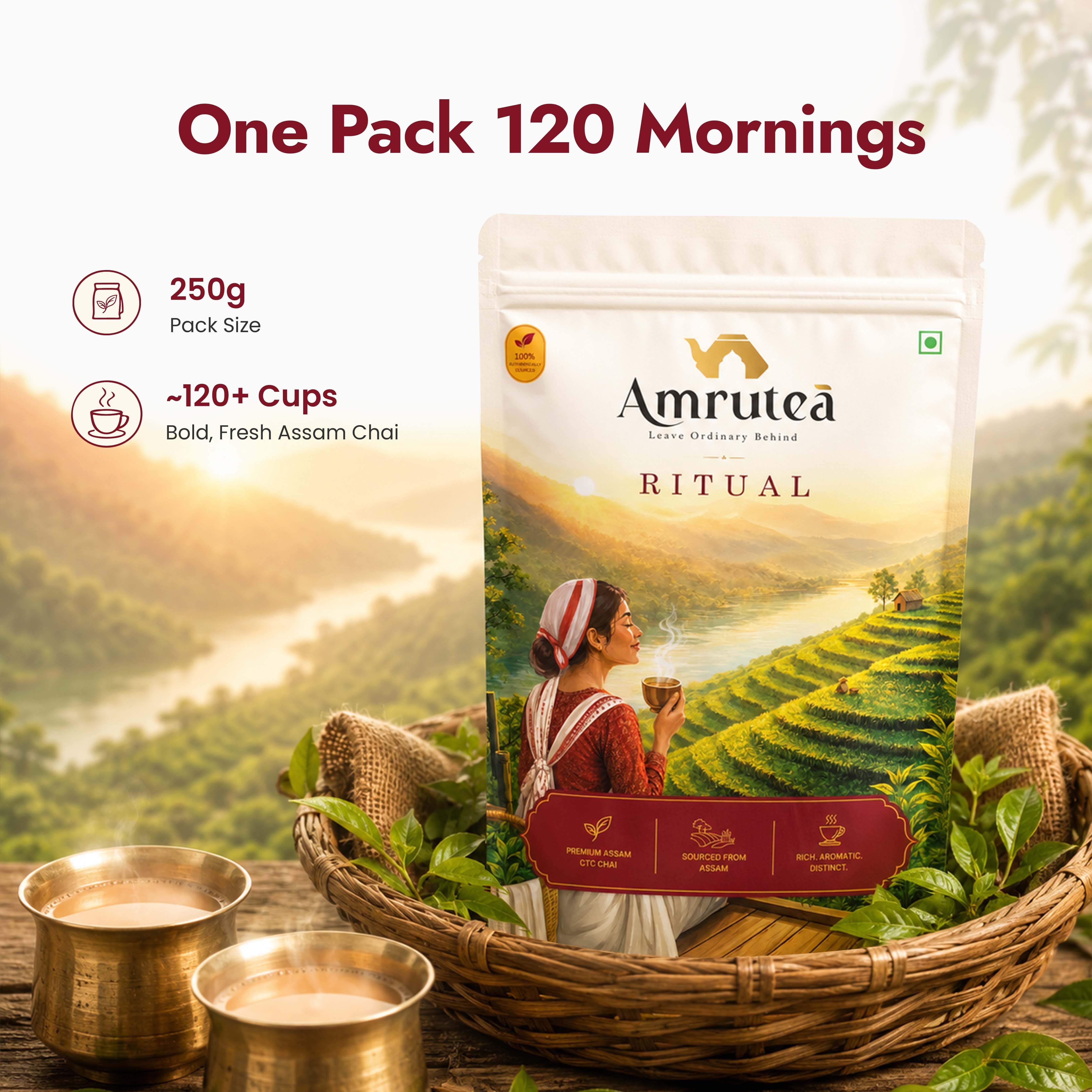 Amrutea Ritual | Premium Kadak Assam Chai